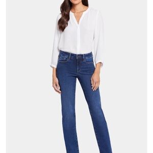 Size 16, boot cut NYDJ jeans  Dark wash